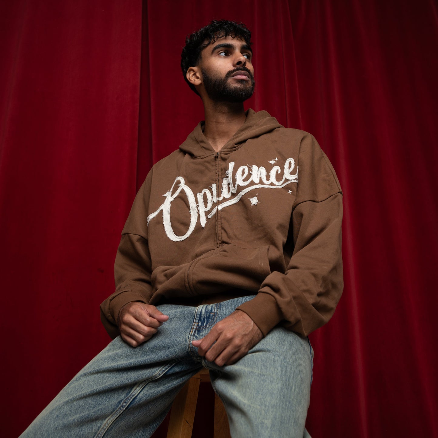 OPULENCE ZIP-UP HOODIE