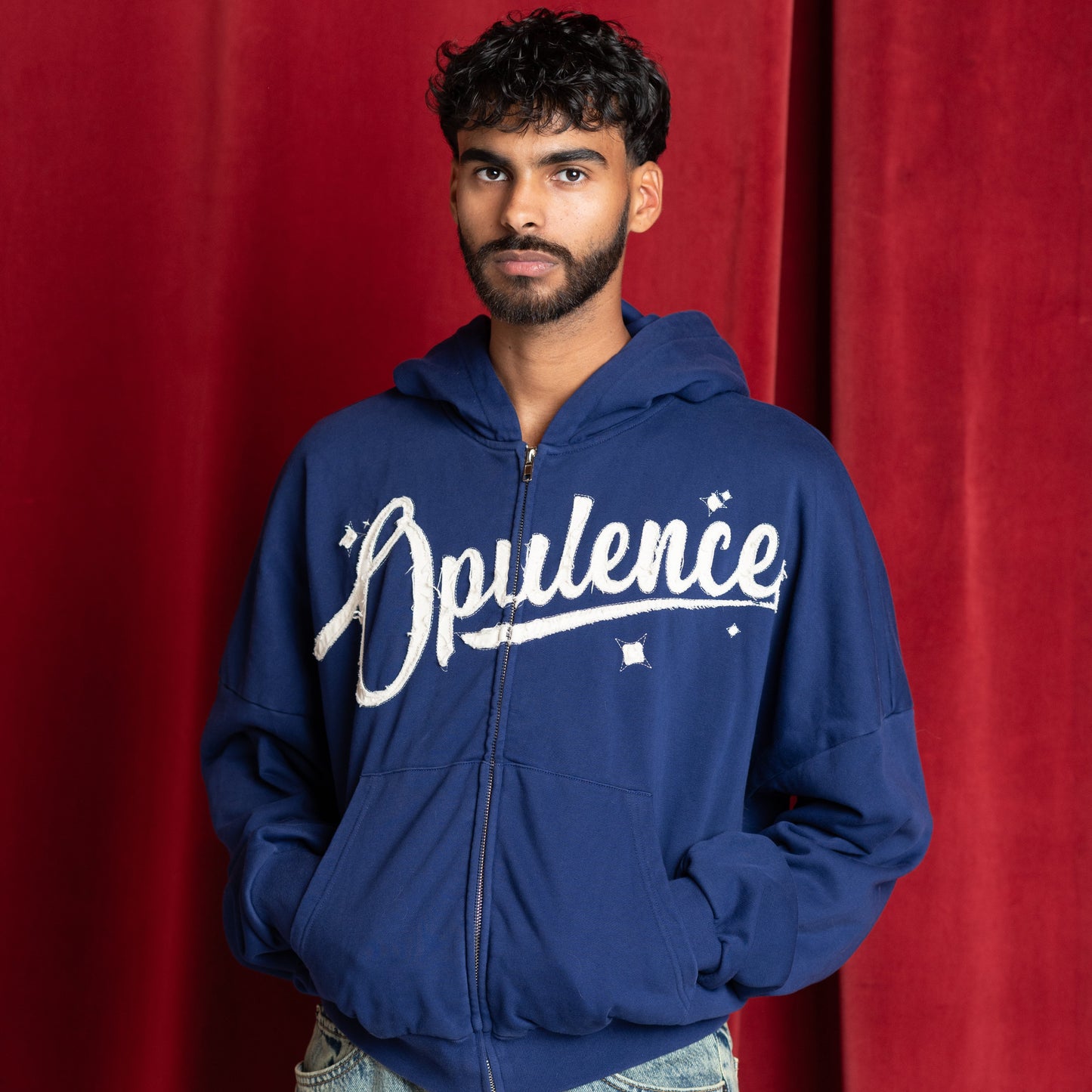 OPULENCE ZIP-UP HOODIE